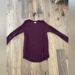 Maroon Caslon sweater size large